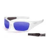 Lunette Soleil Flottantes Sport Nautiques OCEAN Bermuda Blanc Et Revo Bleu -Le Surf Boutique lunette soleil flottantes sport nautiques ocean bermuda blanc et revo bleu