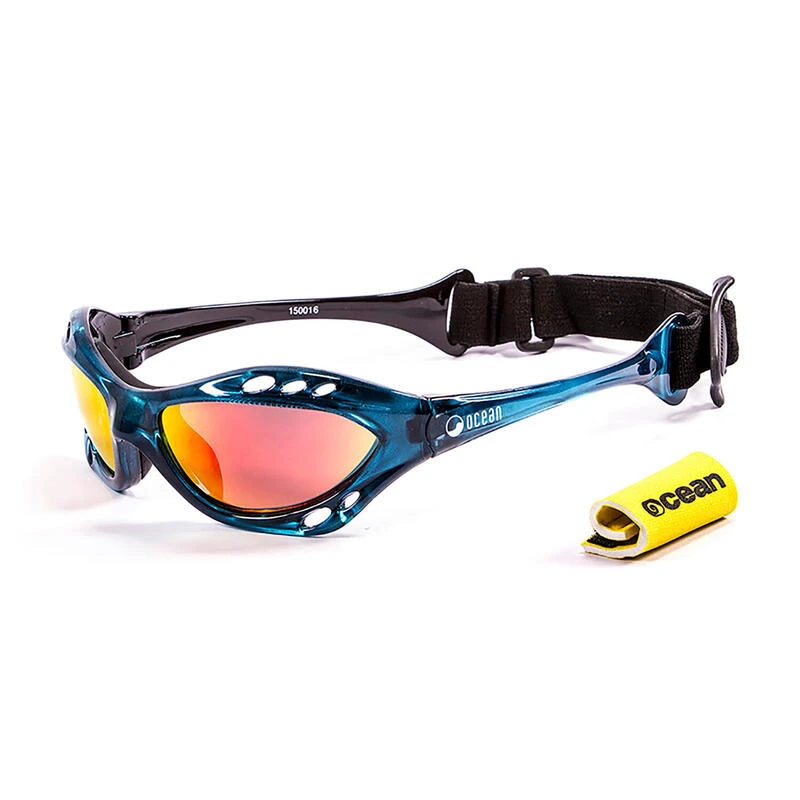 Lunette Soleil Flottantes Sport Nautiques OCEAN Cumbuco Bleu Et Revo Rouge 3 Lunette Soleil Flottantes Sport Nautiques OCEAN Cumbuco Bleu Et Revo Rouge