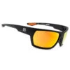 Lunettes De Soleil CIERZO Noir Mat, CX Polarisés ORANGE - Cat.3 - MUNDAKA -Le Surf Boutique lunettes de soleil cierzo noir mat cx polarises orange cat3 mundaka