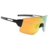 Lunettes De Soleil De Sport PUNCAK Noir Mat, CX ORANGE - Cat.3 - MUNDAKA -Le Surf Boutique lunettes de soleil de sport puncak noir mat cx orange cat3 mundaka