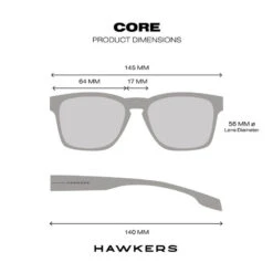 HAWKERS Lunettes De Soleil Pour Homme Et Femme POLARIZED CORE Carbon Black 14 HAWKERS Lunettes De Soleil Pour Homme Et Femme POLARIZED CORE Carbon Black -Le Surf Boutique lunettes de soleil pour homme et femme polarized core carbon black 5