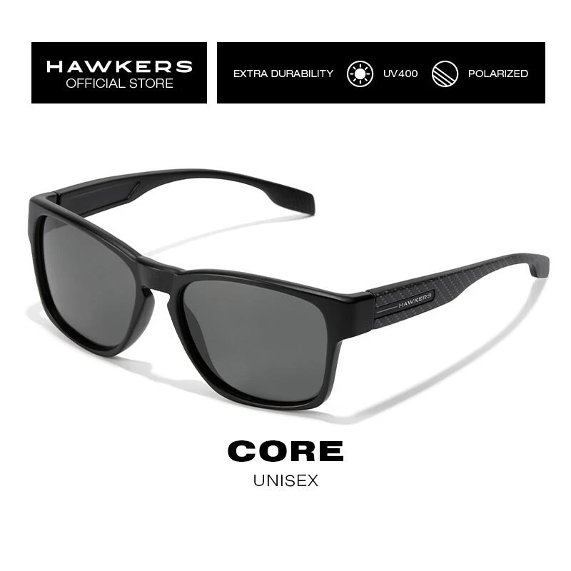 HAWKERS Lunettes De Soleil Pour Homme Et Femme POLARIZED CORE Carbon Black 9 HAWKERS Lunettes De Soleil Pour Homme Et Femme POLARIZED CORE Carbon Black – Image 7