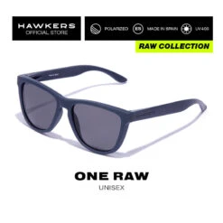 HAWKERS Lunettes De Soleil Pour Homme Et Femme POLARIZED NAVY DARK - ONE Raw -Le Surf Boutique lunettes de soleil pour homme et femme polarized navy dark one raw 1