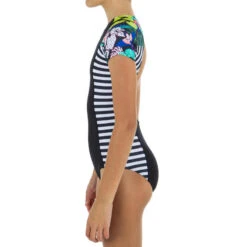 Maillot De Bain 1 Pièce Bleu Corail -Le Surf Boutique maillot de bain 1 piece bleu corail 2