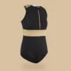 MAILLOT DE BAIN 1 PIECE CALYSTA FILLE 900 NOIR OR 1 MAILLOT DE BAIN 1 PIECE CALYSTA FILLE 900 NOIR OR -Le Surf Boutique maillot de bain 1 piece calysta fille 900 noir or