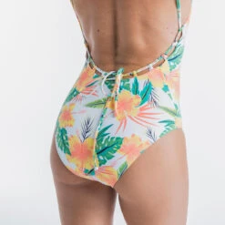 Maillot De Bain 1 Pièce Femme ROXY HAWAI Blanc -Le Surf Boutique maillot de bain 1 piece femme roxy hawai blanc 5