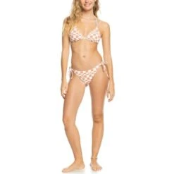 Maillot De Bain Femme Bas Roxy Beach Check It Cheeky -Le Surf Boutique maillot de bain femme bas roxy beach check it cheeky 2