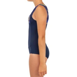 MAILLOT DE BAIN SURF FILLE BLEU NOIR MANLY 900 14 MAILLOT DE BAIN SURF FILLE BLEU NOIR MANLY 900 -Le Surf Boutique maillot de bain surf fille bleu noir manly 900 5