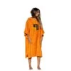 Pacifique Sud | Poncho Surf | Orange | Avec Manches -Le Surf Boutique pacifique sud poncho surf orange avec manches