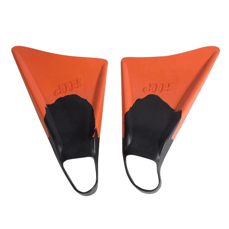 Palmes Bodyboard RIP Asymétriques Orange Noir 4 Palmes Bodyboard RIP Asymétriques Orange Noir – Image 2