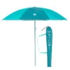 Decathlon PARASOL DE PLAGE PARUV 160 UPF 50+ 2 PLACES - Bleu Vert -Le Surf Boutique parasol de plage paruv 160 upf 50 2 places bleu vert