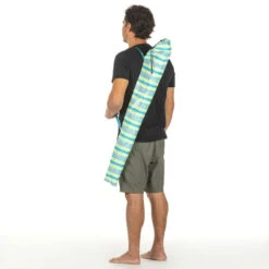 Decathlon PARASOL DE PLAGE PARUV 160 UPF 50+ 2 PLACES - IMPRIMÉ Rayures -Le Surf Boutique parasol de plage paruv 160 upf 50 2 places imprime rayures 7