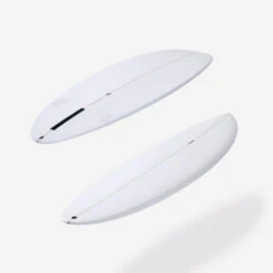 Planche De Surf 6'8" - 900 Mid-length Blanc -Le Surf Boutique planche de surf 68 900 mid length blanc 1