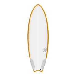 Torq Planche De Surf Fish Summer Fish TEC Orange/White 5'8