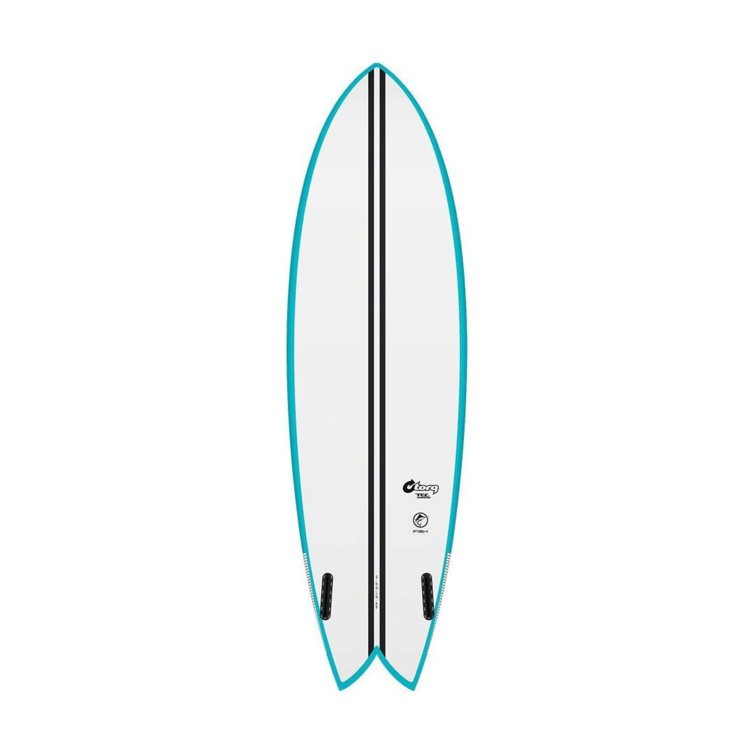 Torq Planche De Surf Fish TEC Teal/White 5'10 4 Torq Planche De Surf Fish TEC Teal/White 5'10 – Image 2