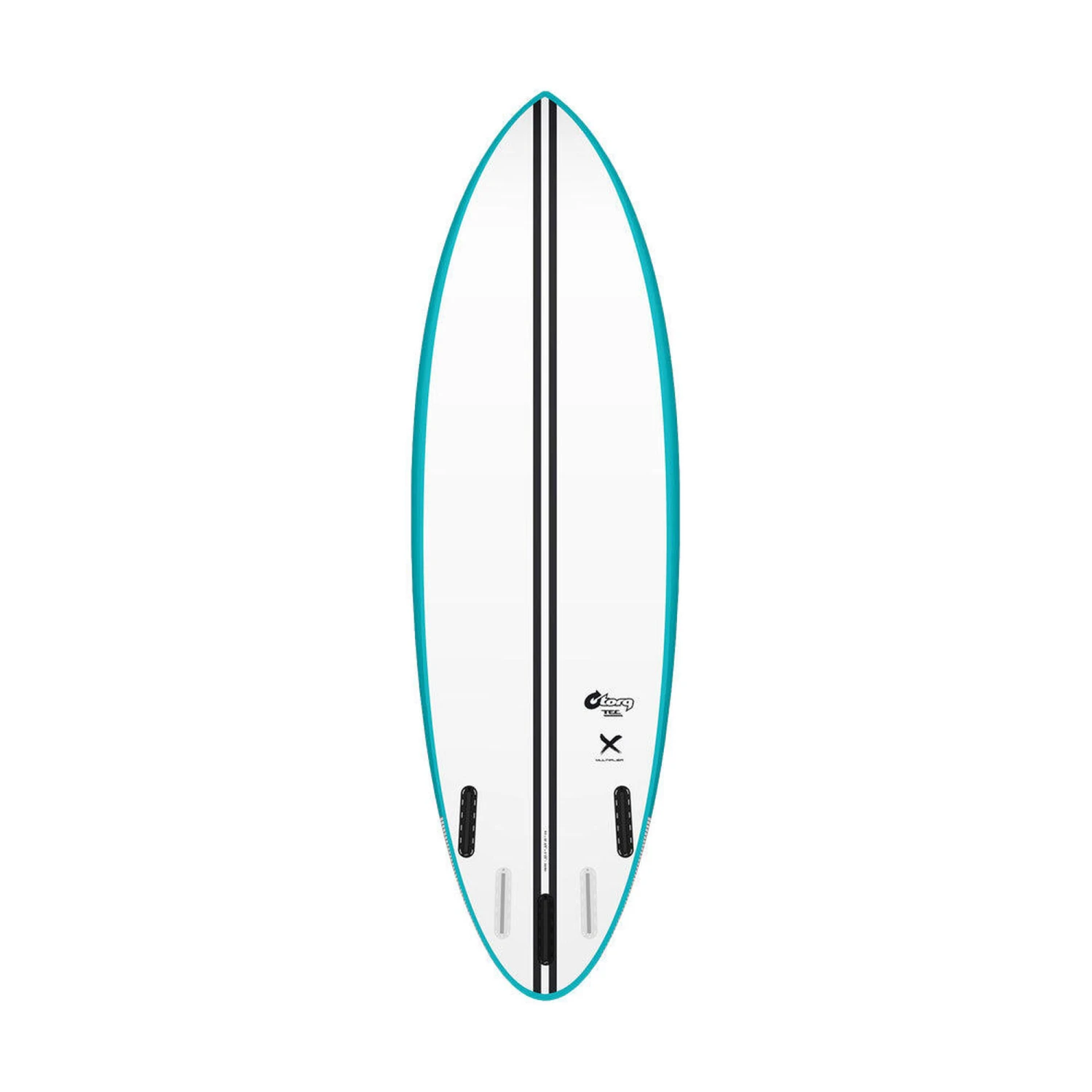 Planche De Surf Shortboard Multiplier TEC Torq Teal/White 7'0 4 Planche De Surf Shortboard Multiplier TEC Torq Teal/White 7'0 – Image 2
