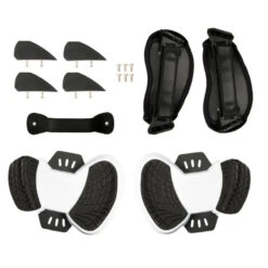 Planche Twintip Carbone De Kitesurf 154 X 46 Cm (pads Et Straps Inclus) - TT500 -Le Surf Boutique planche twintip carbone de kitesurf 154 x 46 cm pads et straps inclus tt500 3