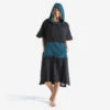 PONCHO SURF 500 ADULTE Noir -Le Surf Boutique poncho surf 500 adulte noir