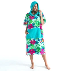 PONCHO SURF 500 ADULTE Print Bora -Le Surf Boutique poncho surf 500 adulte print bora 6