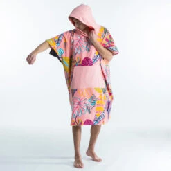 PONCHO SURF 500 ADULTE Print Cala -Le Surf Boutique poncho surf 500 adulte print cala 5