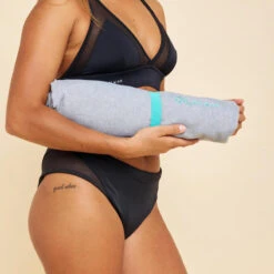 Poncho Surf Adulte - 100 Gris Chiné -Le Surf Boutique poncho surf adulte 100 gris chine 6