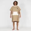Poncho Surf Adulte - 500 Sable 1 Poncho Surf Adulte - 500 Sable -Le Surf Boutique poncho surf adulte 500 sable