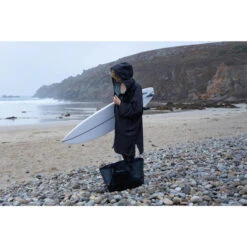 Poncho Surf Adulte - 950 Noir -Le Surf Boutique poncho surf adulte 950 noir 9
