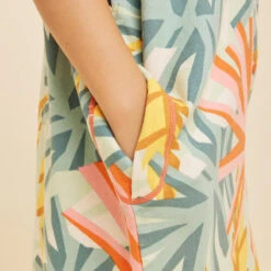 Poncho Surf Enfant 135 à 160 Cm - 550 Jungle -Le Surf Boutique poncho surf enfant 135 a 160 cm 550 jungle 3