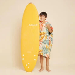 Poncho Surf Enfant 135 à 160 Cm - 550 Jungle -Le Surf Boutique poncho surf enfant 135 a 160 cm 550 jungle 8