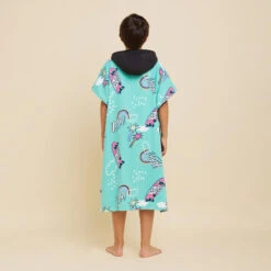 Poncho Surf Enfant 135 à 160 Cm - 550 Skatepark -Le Surf Boutique poncho surf enfant 135 a 160 cm 550 skatepark 2