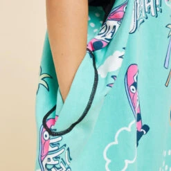 Poncho Surf Enfant 135 à 160 Cm - 550 Skatepark -Le Surf Boutique poncho surf enfant 135 a 160 cm 550 skatepark 3