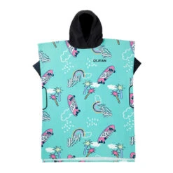 Poncho Surf Enfant 135 à 160 Cm - 550 Skatepark -Le Surf Boutique poncho surf enfant 135 a 160 cm 550 skatepark 6