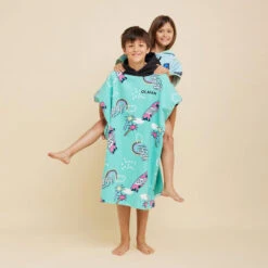 Poncho Surf Enfant 135 à 160 Cm - 550 Skatepark -Le Surf Boutique poncho surf enfant 135 a 160 cm 550 skatepark 8