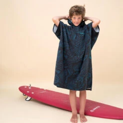 Poncho Surf Enfant 135 à 160 Cm - 550 Tiger -Le Surf Boutique poncho surf enfant 135 a 160 cm 550 tiger 1