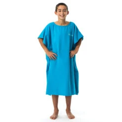 Poncho Surf Junior - 100 Bleu -Le Surf Boutique poncho surf junior 100 bleu 1