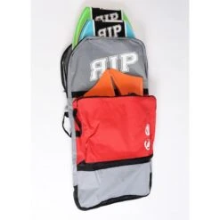 RIP Bodyboard - Housse Bodyboard - Red / Grey -Le Surf Boutique rip bodyboard housse bodyboard red grey 2