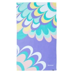 SERVIETTE L PRINT Flowy Parme 145x85 Cm -Le Surf Boutique serviette l print flowy parme 145x85 cm 3