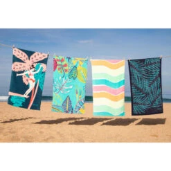 SERVIETTE L PRINT Lsurf 145x85 Cm -Le Surf Boutique serviette l print lsurf 145x85 cm 1