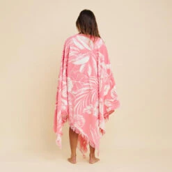 SERVIETTE PONCHO XXL Hawaian 190x190 Cm -Le Surf Boutique serviette poncho xxl hawaian 190x190 cm 2