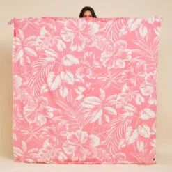 SERVIETTE PONCHO XXL Hawaian 190x190 Cm -Le Surf Boutique serviette poncho xxl hawaian 190x190 cm 3