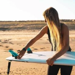 Set D’ailerons Honeycarbon 3 (Thruster) Avec Sac Et Clé -Le Surf Boutique set dailerons honeycarbon 3 thruster avec sac et cle 2