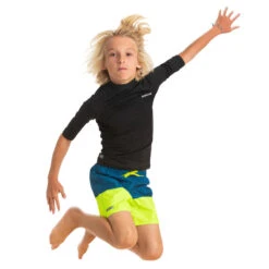 Short De Bain 100 Bleu Vert -Le Surf Boutique short de bain 100 bleu vert 6