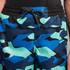 SHORT DE BAIN 500 BLEU CAMO -Le Surf Boutique short de bain 500 bleu camo 2