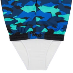 SHORT DE BAIN 500 BLEU CAMO -Le Surf Boutique short de bain 500 bleu camo 5
