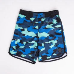 SHORT DE BAIN 500 BLEU CAMO -Le Surf Boutique short de bain 500 bleu camo 8