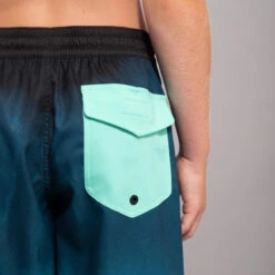 SHORT DE BAIN 500 BLEU NOIR 14 SHORT DE BAIN 500 BLEU NOIR -Le Surf Boutique short de bain 500 bleu noir 3