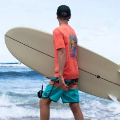 Short De Bain Garçon - 500 Memphis Vert -Le Surf Boutique short de bain garcon 500 memphis vert 2