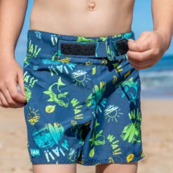 SHORT DE BAIN GARCON BLEU MARINE -Le Surf Boutique short de bain garcon bleu marine 4