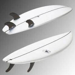 SHORTBOARD 900 5'5" 24 L . Livrée Avec 3 Ailerons FCS2 -Le Surf Boutique shortboard 900 55 24 l livree avec 3 ailerons fcs2 4