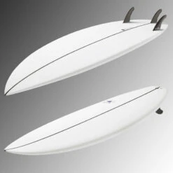 SHORTBOARD 900 6'3" 35 L . Livrée Avec 3 Ailerons FCS2 -Le Surf Boutique shortboard 900 63 35 l livree avec 3 ailerons fcs2 5